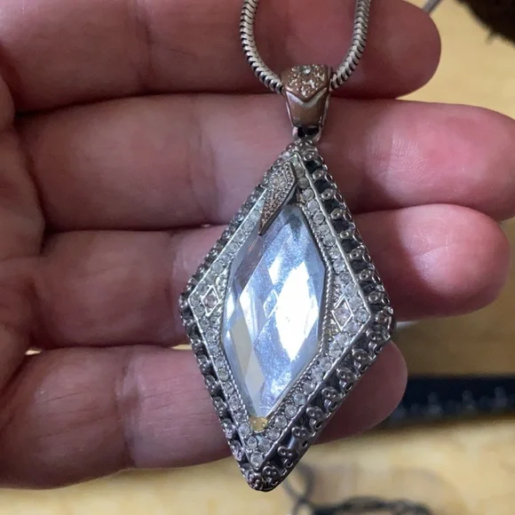 Antique Monet crystal necklace